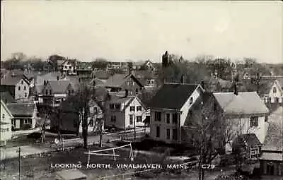 Vinalhaven Maine ME Looking North Used 1960 Real Photo Postcard • $8.41