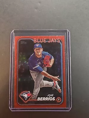 Jose Berrios 2024 Topps Series 1 RED FOIL #’D /199 Toronto Blue Jays # 272 • $0.99