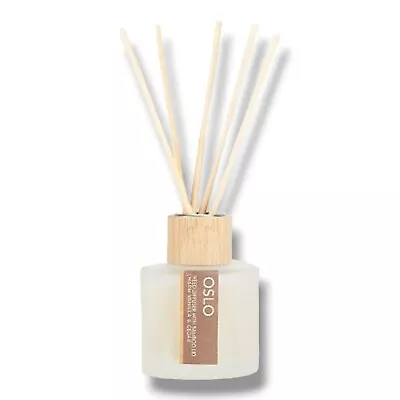 George Home Oslo Warm Vanilla And Cedar Bamboo Reed Diffuser 100ml Fragrance  • £7.89