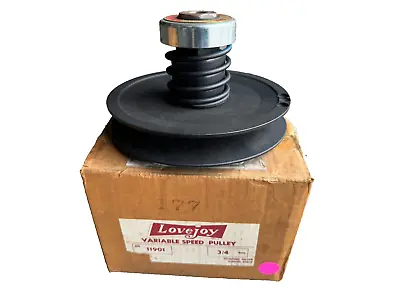 Lovejoy 11901 3/4  7X88 Variable Speed Pulley NOS *NEW* Spring • $199