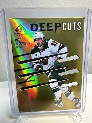 2023-24 SP Game Used Deep Cuts #DC-45 Mats Zuccarello 151/250 Minnesota Wild • $9.99