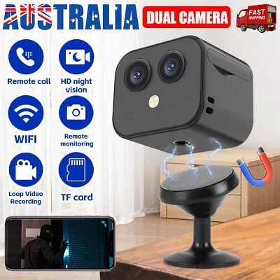 4K Mini HD Wifi Wireless IP Hidden Spy Camera Security Cam Network Monitor Cam • $28.45