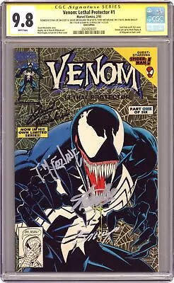 Venom Lethal Protector #1 Gold CGC 9.8 SS 1993 • $5500
