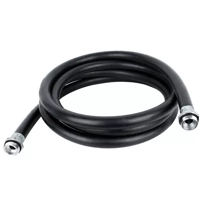 Fuel Transfer Hose 3/4 Inch × 20 Feet Rubber Pump Hose With Male Fittings • $68.99