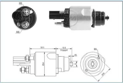 Starter Solenoid For Mercedes Sprinter 3-t 3 5-t 5-t VW Amarok Crafter 2006 On • £39.99