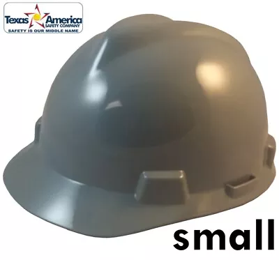 MSA V-Gard Small Cap Style Hard Hat - Gray • $26