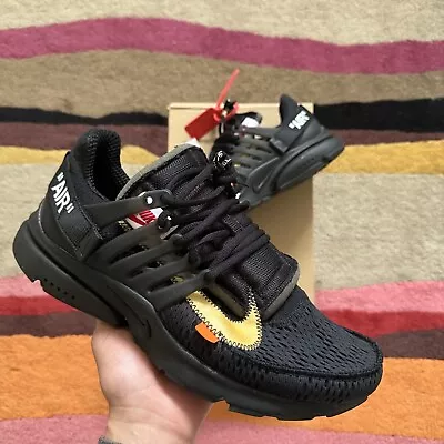 Nike Air Presto X Off White -  Black - Size UK10 • £695