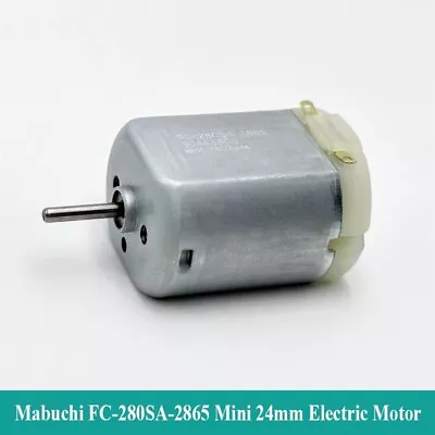 Mabuchi FC-280SA-2865 DC 3V-9V 23500RPM High Speed Carbon Brush Mini 24mm Motor • $2.45