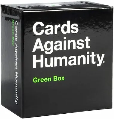 $47 • Buy Cards Against Humanity Set Card Game Family Party Gift Expansion - Green Box