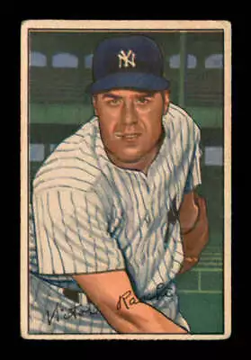 1952 Bowman #37 Vic Raschi   F X3009232 • $4.50