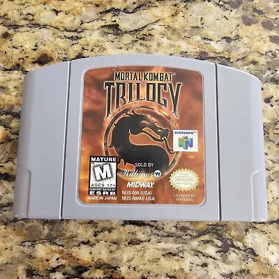 Mortal Kombat Trilogy (Nintendo 64 1996) Authentic & Tested • $29.99