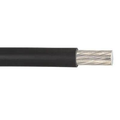 50' 4 AWG Aluminum XHHW-2 Building Wire Black 600V • $30