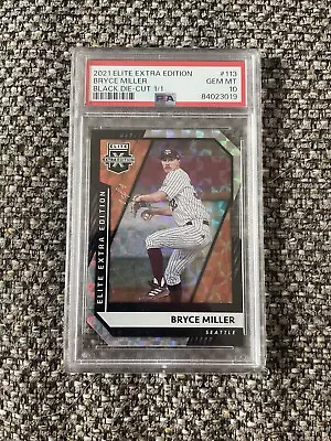 2021 Panini Elite Extra Edition Baseball Bryce Miller 1/1 • $450