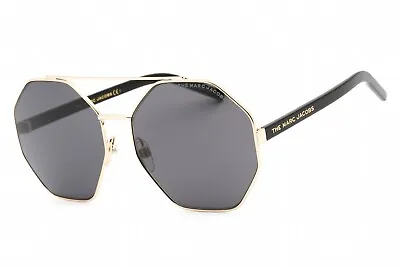 MARC JACOBS MJ524S-RHLIR-61  Sunglasses Size 61mm 140mm 16mm Gold Women NEW • $44.59