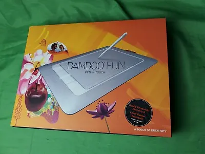 Wacom Bamboo Fun Pen And Touch USB Drawing Graphics Tablet CTH-661 • $60