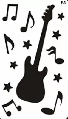 Musical Notes Theme  Stencils Children's  Wall Art Stencil Crafts • £4.83