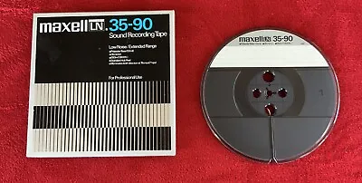 Maxell Ln 35- 90  Professional Low Noise Extended Range Reel To Reel Tape New • $24.99