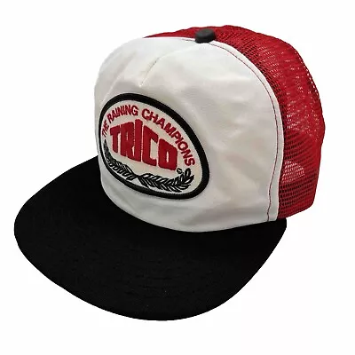 VTG New Era Trico Patch Snapback Hat Racing Champions USA Mens Automotive USA!! • $16.99