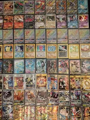 $9.80 • Buy Pokemon 50 Official TCG Cards Lot With Ultra Rare Included - EX, GX, V + HOLOS!!