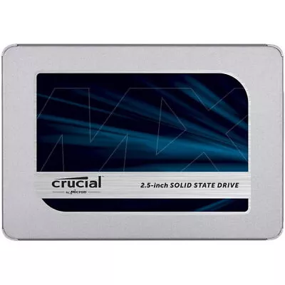 Crucial MX500 500GB 3D 2.5in NAND SATA SSD (CT500MX500SSD1) • $74