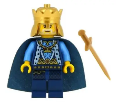 NEW LEGO LION KING MINIFIG From 70404 Castle Knight Figure Minifigure Crown • $76.92