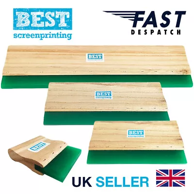 £9.99 • Buy BEST Screen Print Squeegee 75A 10 / 24 / 33 / 50cm FAST DESPATCH - Fast Delivery