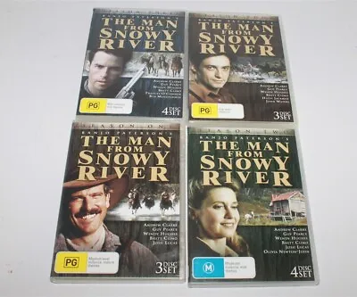 The Man From Snowy River Season 123 & 4 DVD 14-Disc Set Region 4  • $51.37