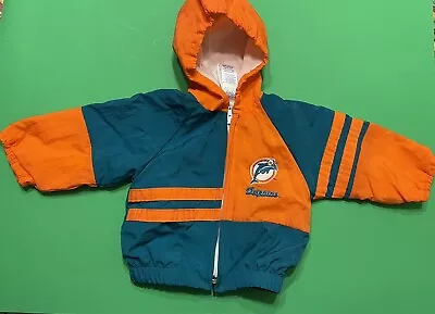 Vintage Miami Dolphins Infant Pant And Hooded Jacket Set • $23.99