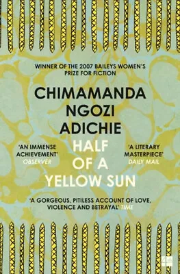 Half Of A Yellow Sun Paperback Chimamanda Ngozi Adichie • £4.73