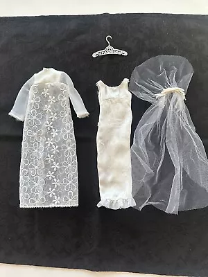 Vintage Francie Mattel Dreamy Wedding Outfit  #1217 • $150