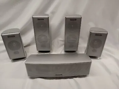 Set Of 5 Panasonic 800W Surround Speakers - 2 SB-FS720 2 SB-PS520 1 SB-PC720 • $19.99