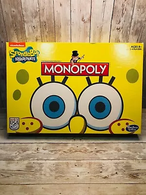 SPONGEBOB MONOPOLY 2014 Edition Board Game - 100% COMPLETE Spongebob Squarepants • $20.95