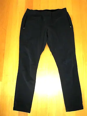 MACPAC Classic Black Stretch Elastic Waist Fitted Pants Sz 16-Worn Once • $39.50