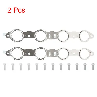 2pcs 12617944 Exhaust Manifold Gaskets For Chevy For Pontiac For GMC Engine • $37.34