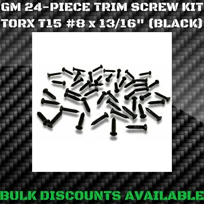 1954+ Buick Skylark Headlight Bezel Marker Parking Light Grille Trim Screws GM • $14.96