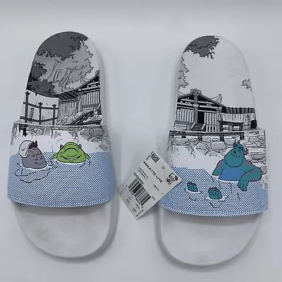 New Adidas Disney Pixar Adilette Lite Slides Monsters Inc Men’s Size 7 GX0995 • $59.99