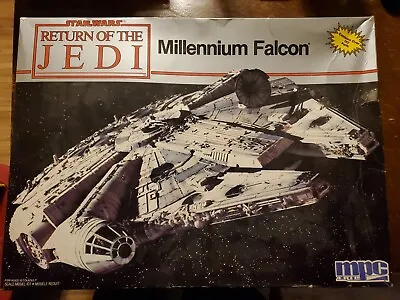 Vintage MPC Return Of The Jedi Millennium Falcon 8917 Scale Model Kit 1989! • $39.99