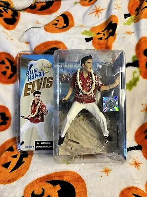 Elvis Presley Blue Hawaii Action Figure Doll Collectible McFarlane Toys 2006 NEW • $60