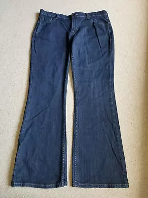 £6.51 • Buy Womens Jeans-LEVI'S SIGNATURE-blue Stretch Denim  Low Rise Bootcut -16 Long