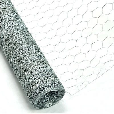 £11.99 • Buy Galvanised Chicken Wire Mesh Netting Rabbit Cage Garden Fence Aviary Fencing