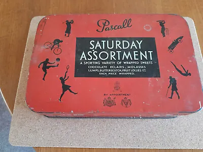 £4.99 • Buy Vintage Pascall  Saturday Assortment  Sweet Tin