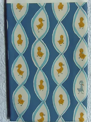 RARE OOP Heather Ross Spoonflower BLUE UGLY DUCKLING *Exclusive Designer Cotton* • $17.95