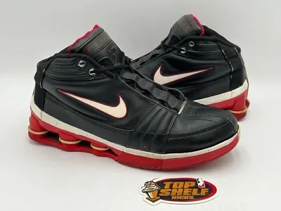 Nike Shox VC Vince Carter 4 BRED Size 12 Used Vintage Display NBA Authentic • $70