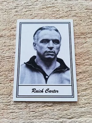 Raich Carter Hull City Legend Jf Sporting Collectibles Football Favourites Card • £7.95