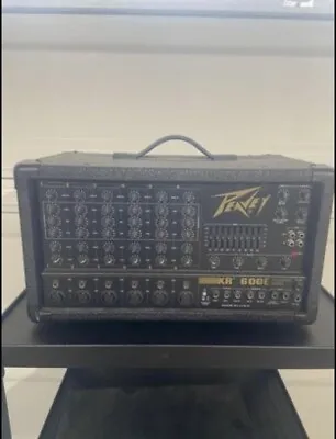 VINTAGE WORKING Peavey XR 600E TB Six Channel Portable Powered Audio Mixer Amp • $169