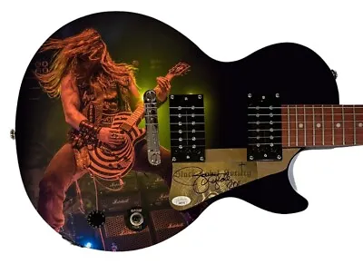 Zakk Wylde Signed Custom Les Paul Guitar Black Label Society Ozzy JSA COA • $1249.99