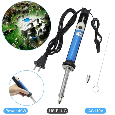 $14.99 • Buy 110V 40W Electric Vacuum Welding Solder Sucker Pump Desoldering Gun Iron Tool US
