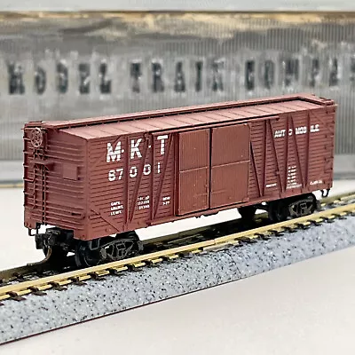 Micro-Trains Missouri Kansas TX Outer Brace Wood Boxcar 67001 Weathered N Scale • $21.99