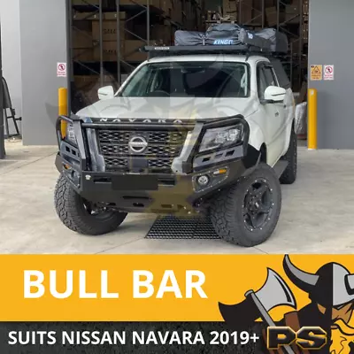 PS4X4 Deluxe Bull Bar To Suit Nissan Navara D23 NP300 2019 + Winch Comaptible • $1399