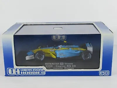 Universal Hobbies 1:43 Scale RENAULT R202 F1 CAR 2002 NEW UN-OPENED • £9.88